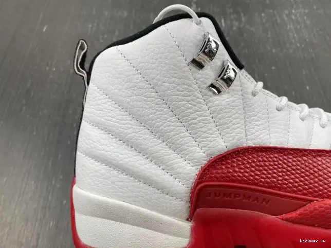 Rep MAX Jordan 12 Retro 130690-110 Air Cherry 0603